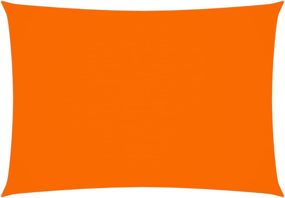 vidaXL Prostokątny żagiel ogrodowy, tkanina Oxford, 2x4,5 m, pomarańcz
