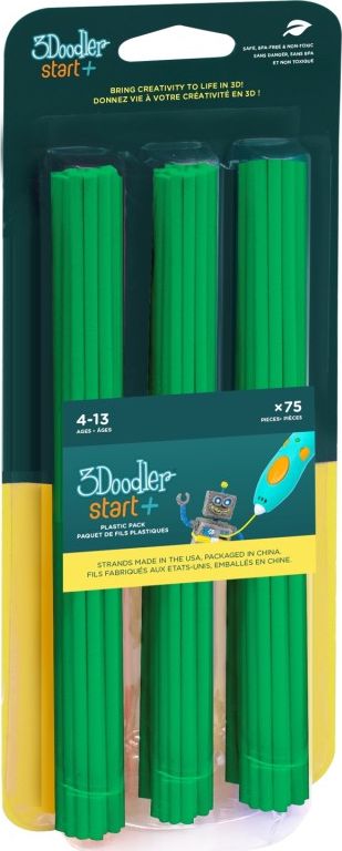 3Doodler Filament EKO zielony (3DS-ECO07-GREEN-75)