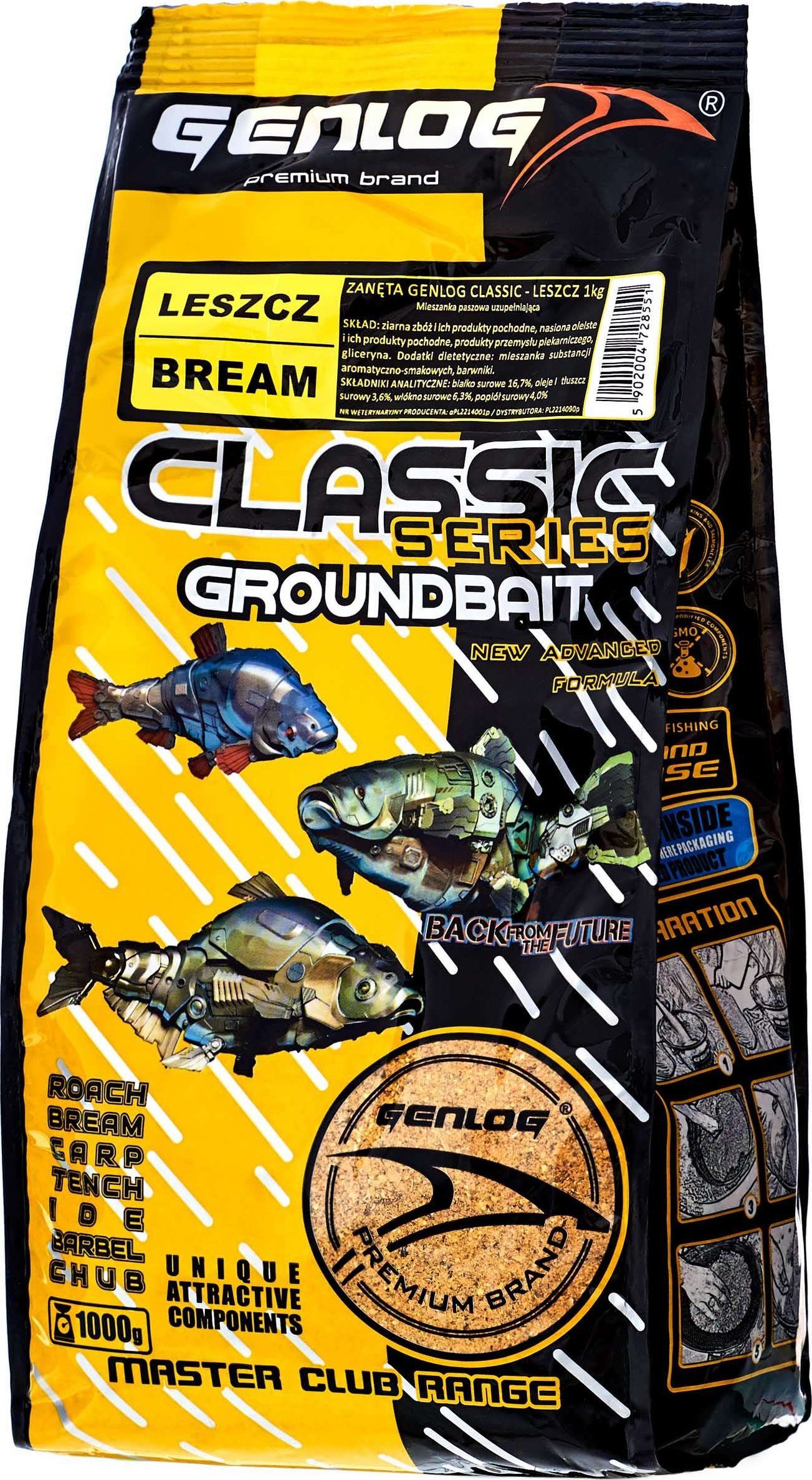 Genlog ZGC03 - GENLOG ZANĘTA CLASSIC - LESZCZ 1000g uniwersalny