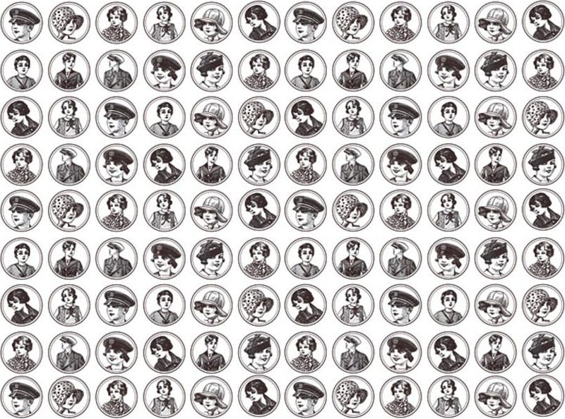 DecoNest Fototapeta - Lata 20, lata 30 - 300X231