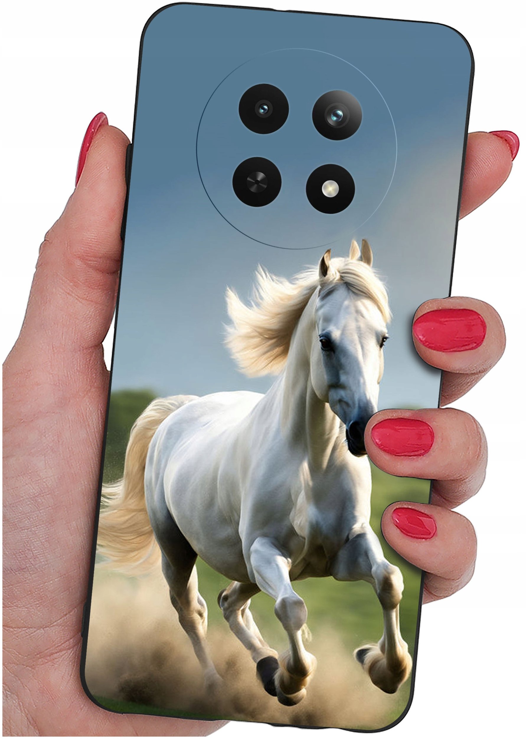 Etui do Realme 12 5G | 12x 5G WZORY |SILIKONOWE MATT CASE + SZKŁO 9H