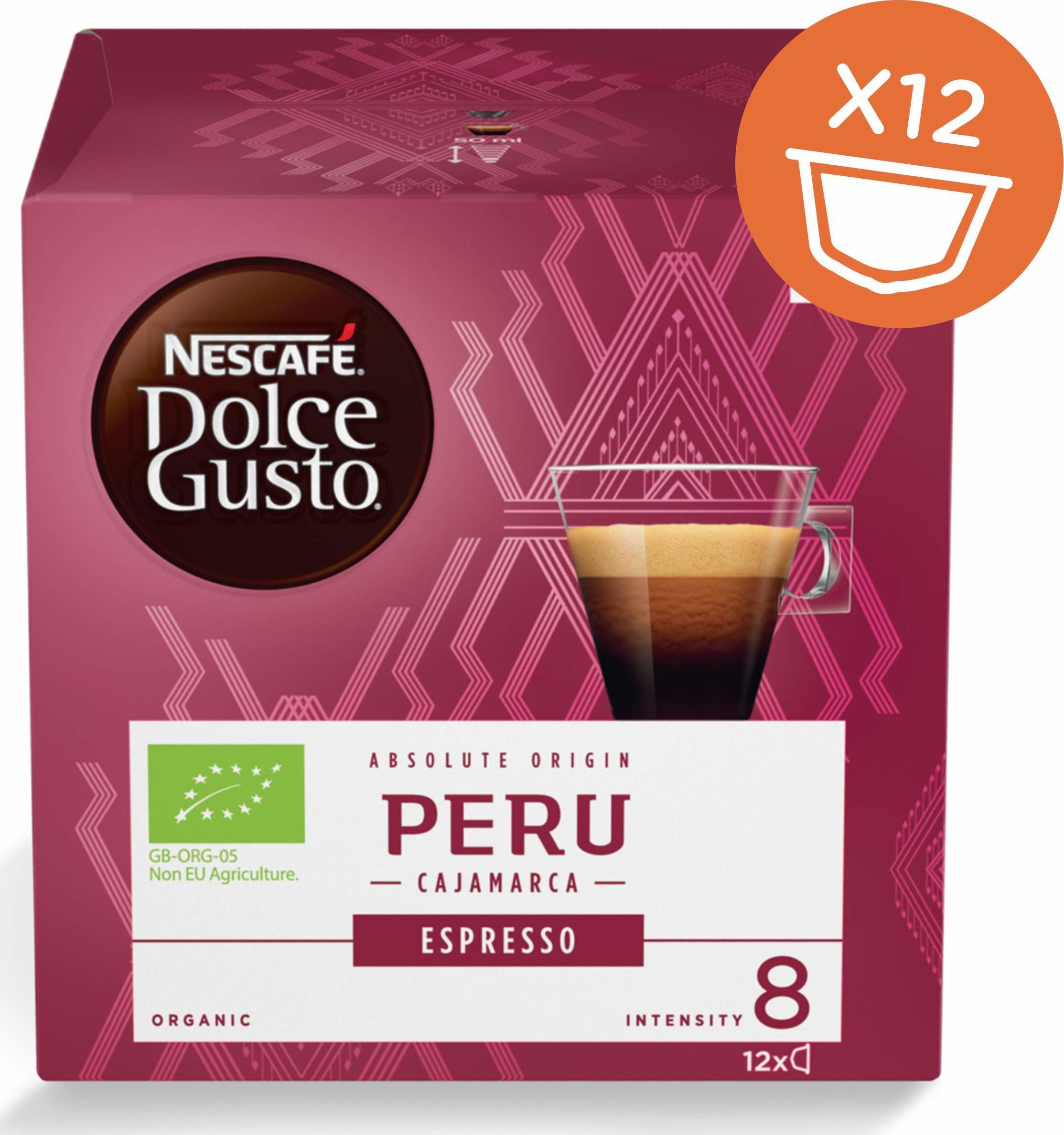 Nescafe Kava NESCAFE Dolce Gusto Espresso Peru, 12 kaps.