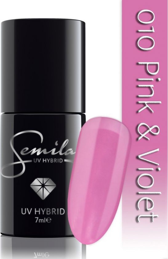 Semilac 010 Pink & Violet 7ml