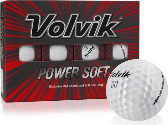 Volvik Piłki golfowe VOLVIK POWER SOFT (biały)