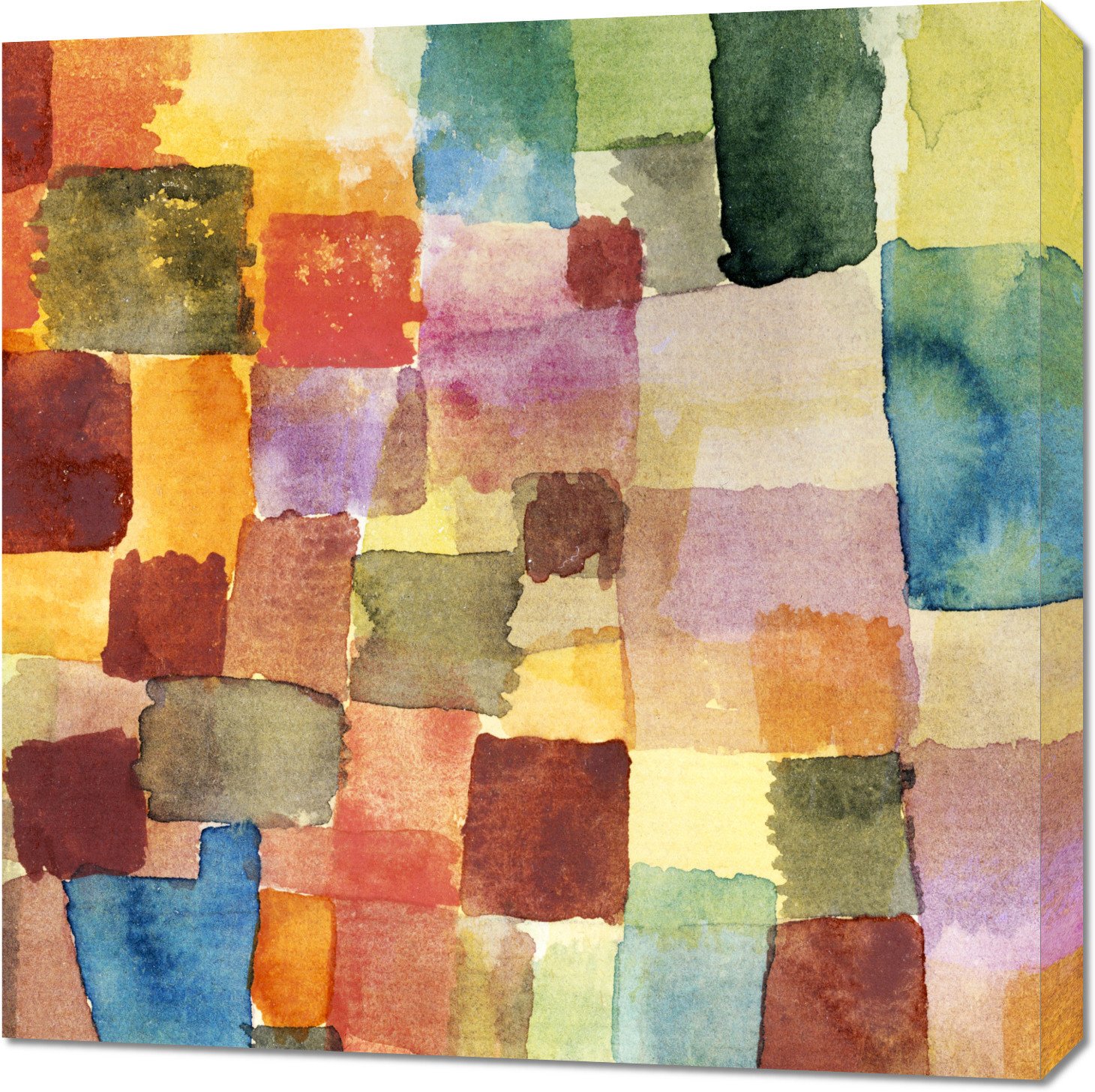 Obraz 70x70cm Untitled, Paul Klee Vintage do Salonu