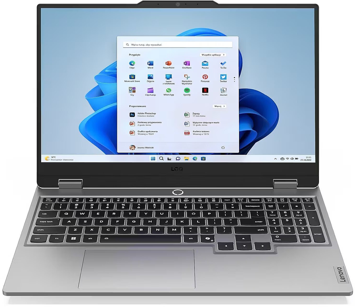 Lenovo LOQ 15 - Core i5-13450HX | 15,6"-144Hz | 16GB | 512GB + 1TB | Win11Home | RTX5060