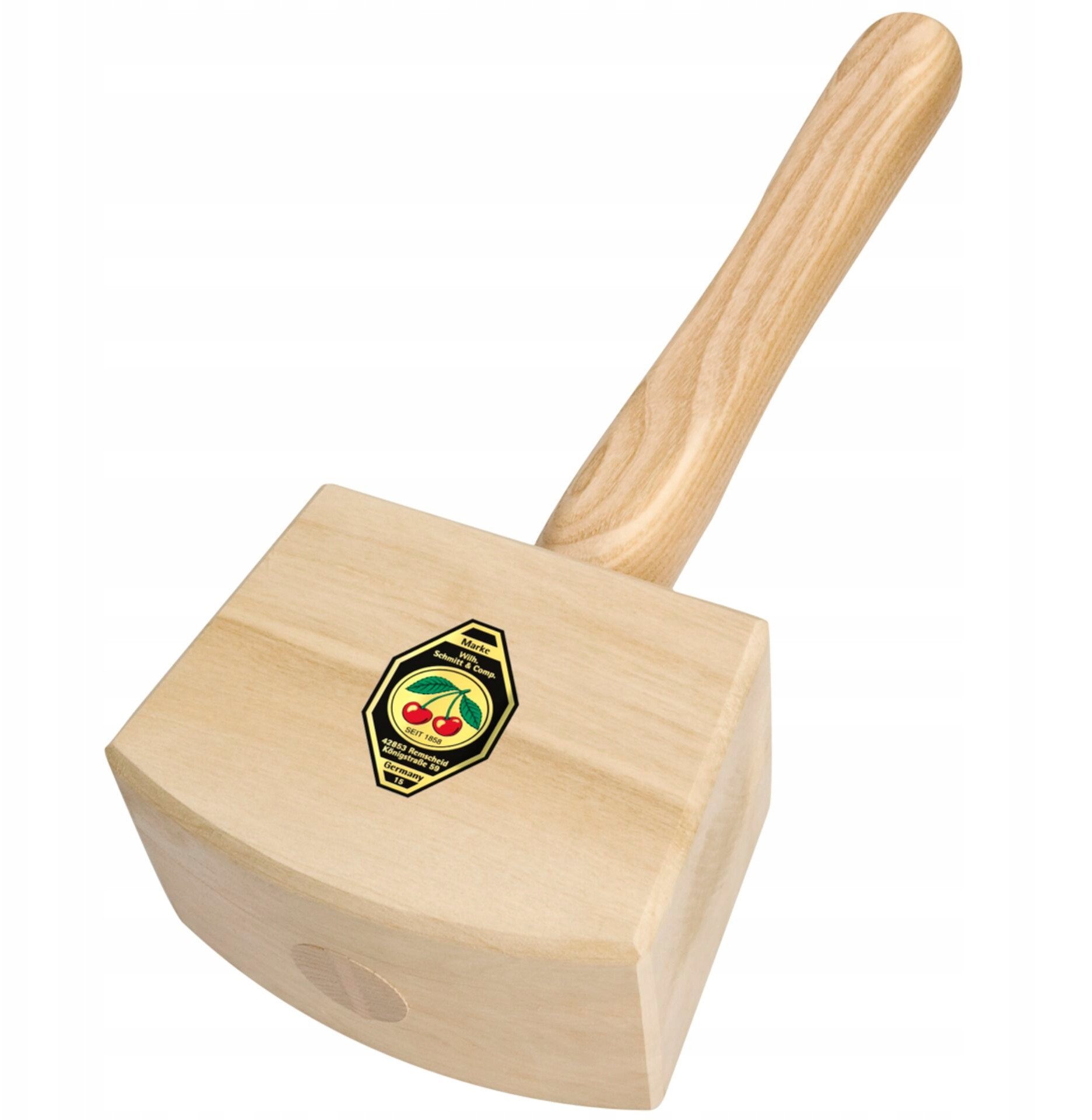 Kirschen Carpenter's Mallet hornbeam head, ash handle 160mm