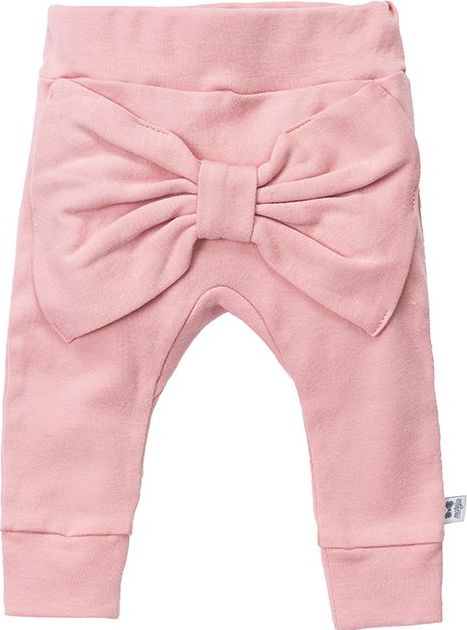 Marija Spodnie z kokardą róż dla dziewczynki Marija 68