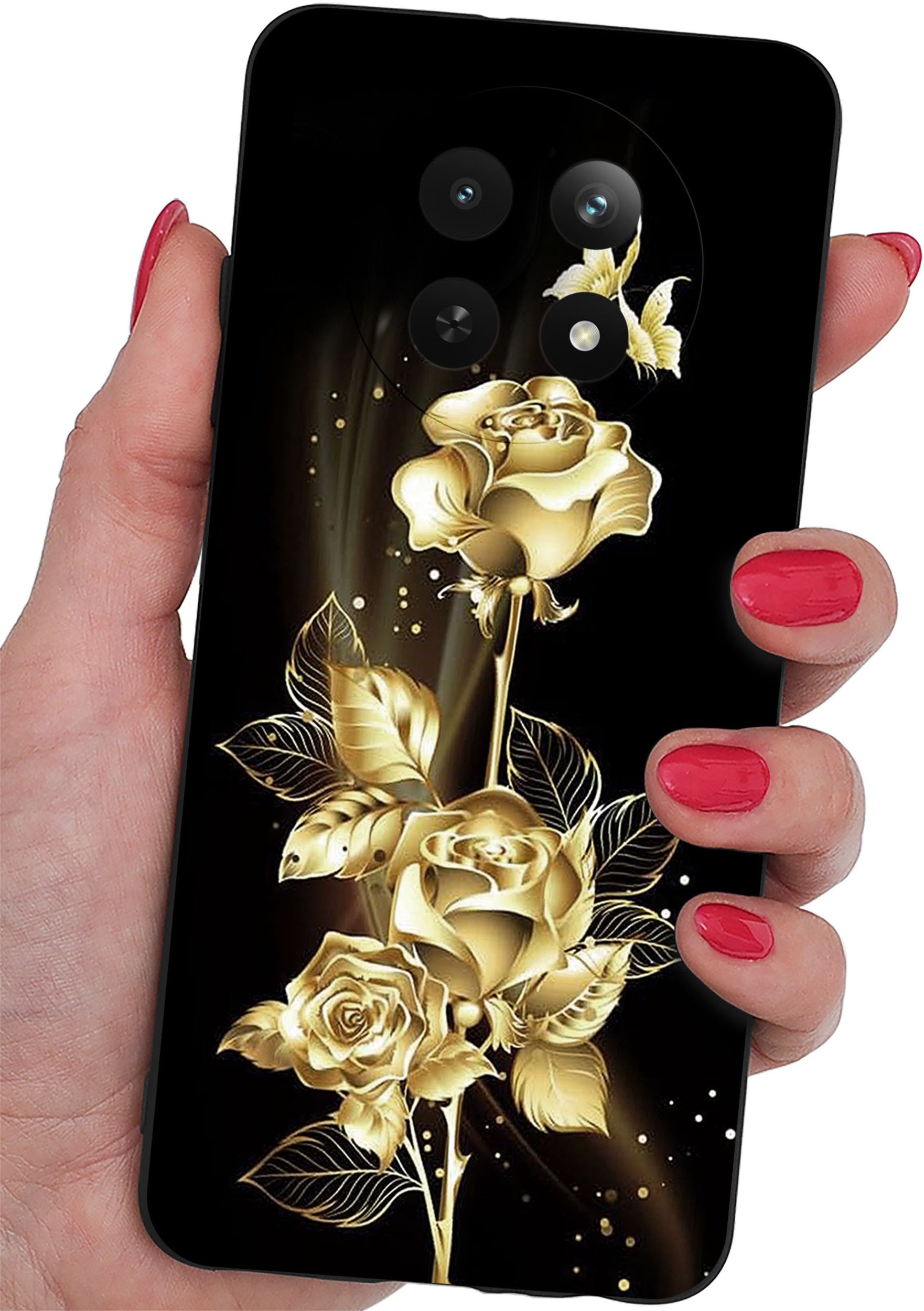 Etui do Realme 12 5G | 12x 5G WZORY |SILIKONOWE MATT CASE + SZKŁO 9H