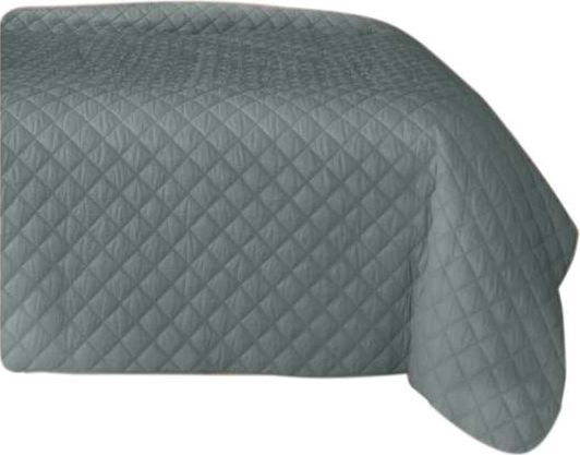 Eurofirany Narzuta Design Pikowana Alara3 Stal 220x240