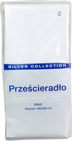 Prześcieradło bawełniane 160x200 cm