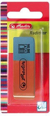 Herlitz Gumka czerwono-niebieska (214027)