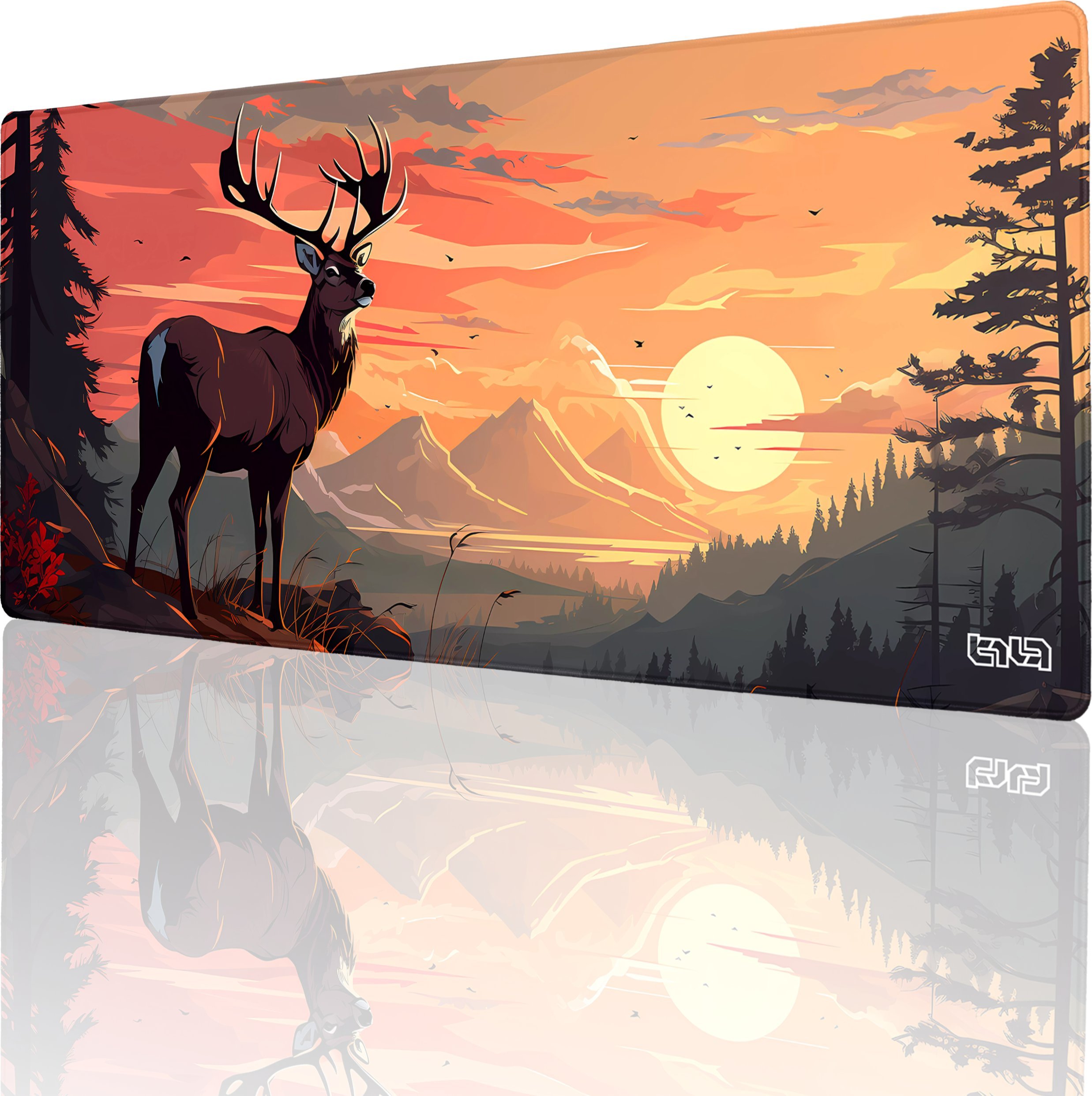 Podkładka Tilt PODKŁADKA POD KLAWIATURĘ Jeleń w Rezerwacie 90x40 TILT Duża Dla gracza
