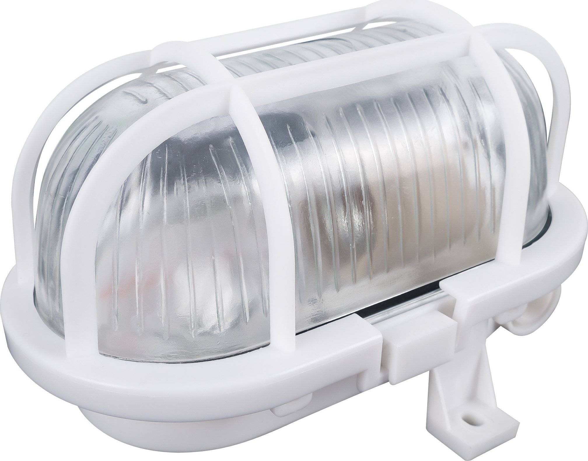 Orno SOTOA, oprawa oświetleniowa,E27, max. 15W, IP54, klosz szklany, osłona plastikowa, biała