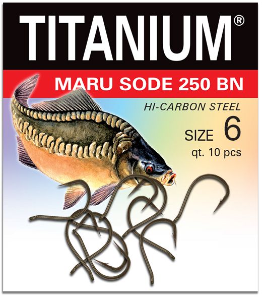 Robinson Haczyk Titanium Maru Sode r. 6, 10szt (02-P-250BN-06)