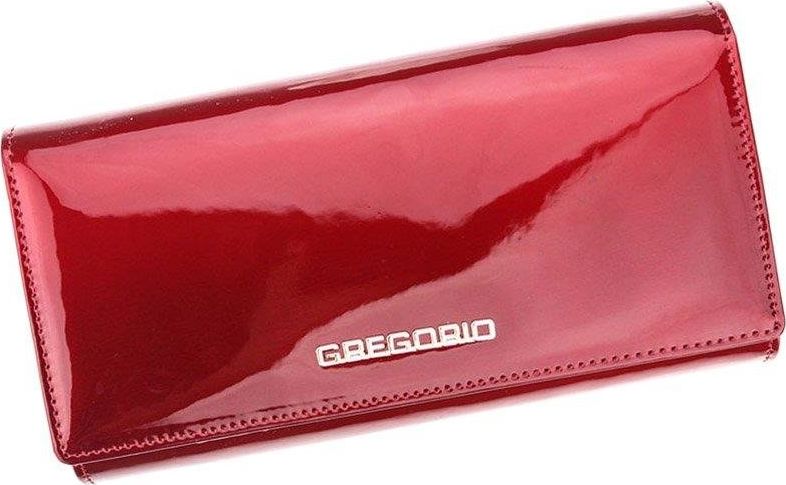 Pellucci Portfel damski skórzany PELLUCCI SH-100 Czerwony uniwersalny