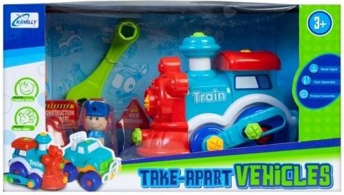 Mega Creative Kolejka do skręcania z akcesoriami