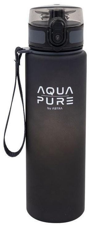 Bidon Aqua Pure grey/black 600ml ASTRA