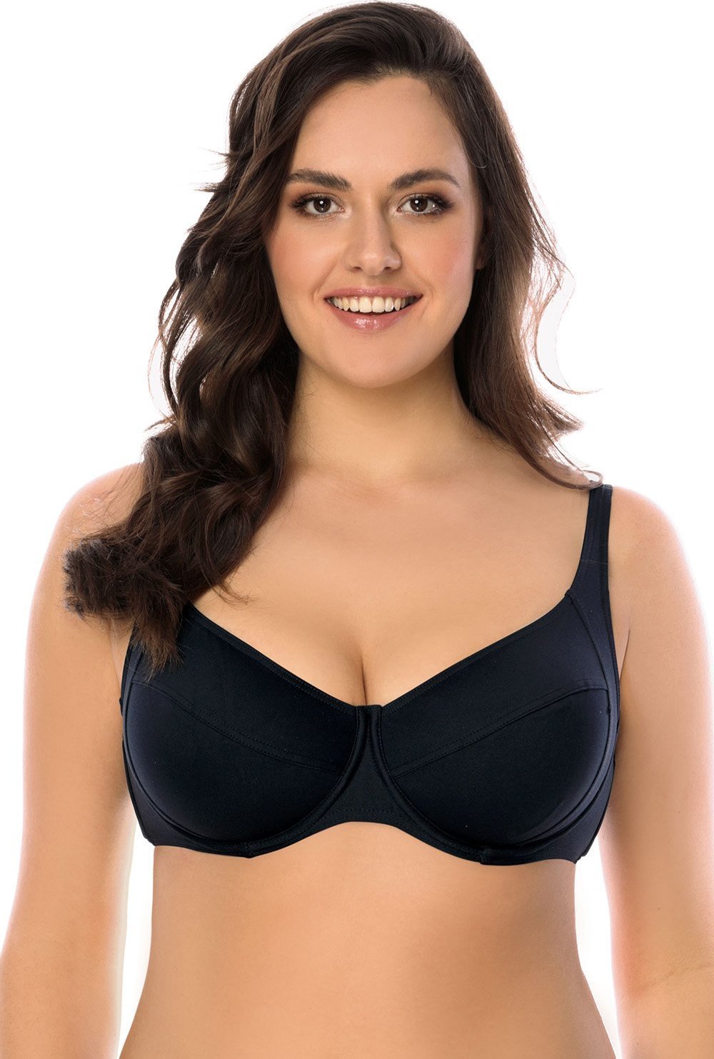 Vivisence Vivisence 3216 czarny 90C Kostium kąpielowy biustonosz miękki