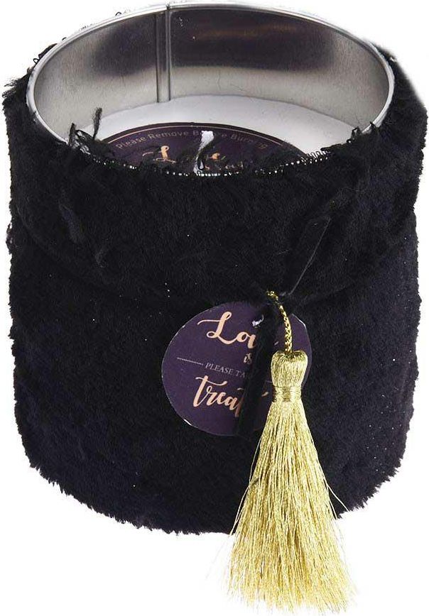 aroma di rogito Świeca czarna w stylu Glamour 10 cm