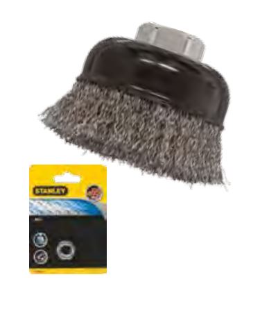 Stanley Szczotka doczołowa druciana 50mm 6mm - STA36030