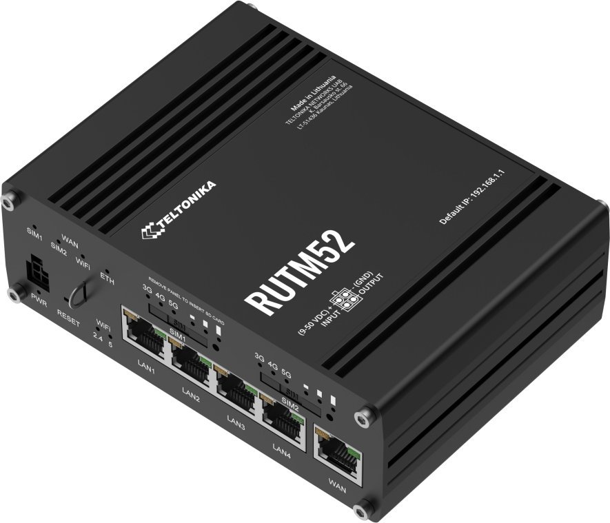 Router Teltonika RUTM52 (RUTM52100000)