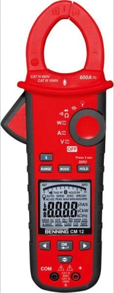 Benning Miernik prądu BENNING CM 12cęgowy z akcesoriami