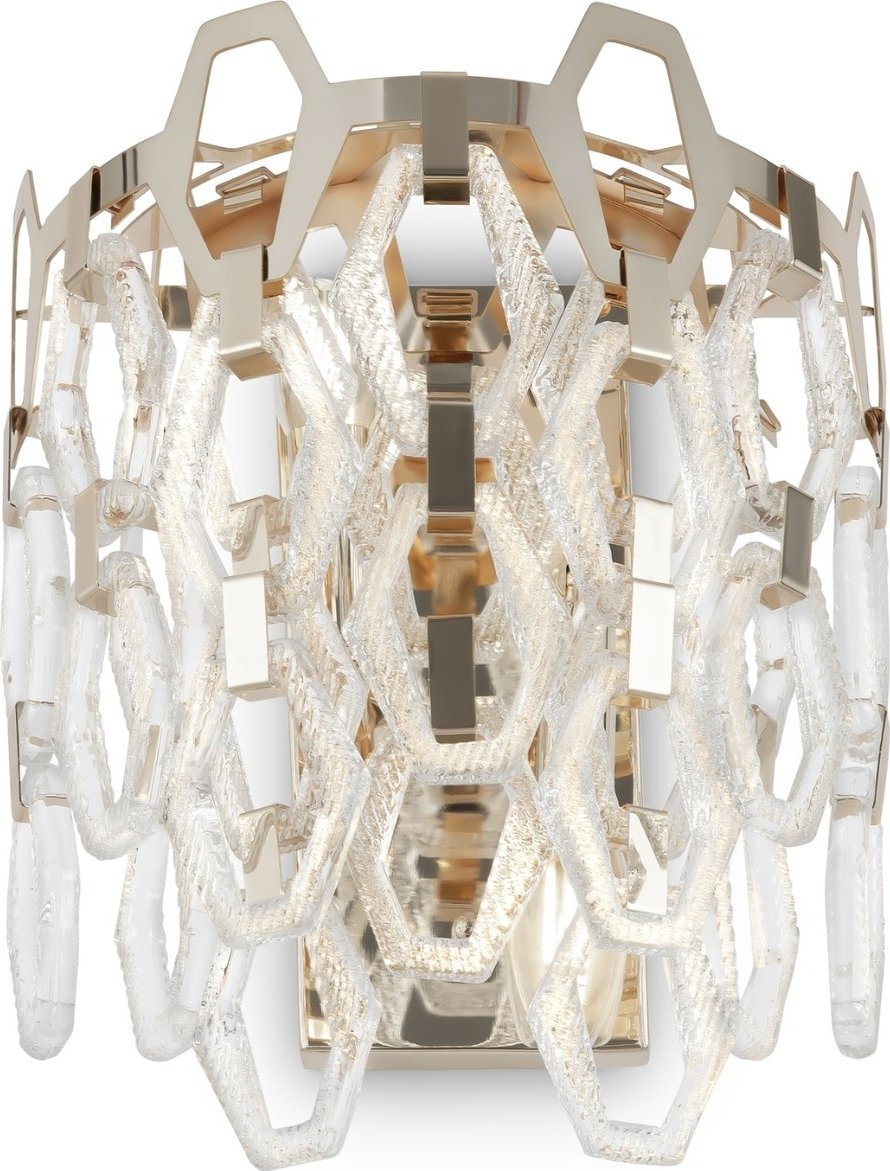 Kinkiet Maytoni Kinkiet hampton Tissage MOD490WL-02G Maytoni nad łóżko złoty