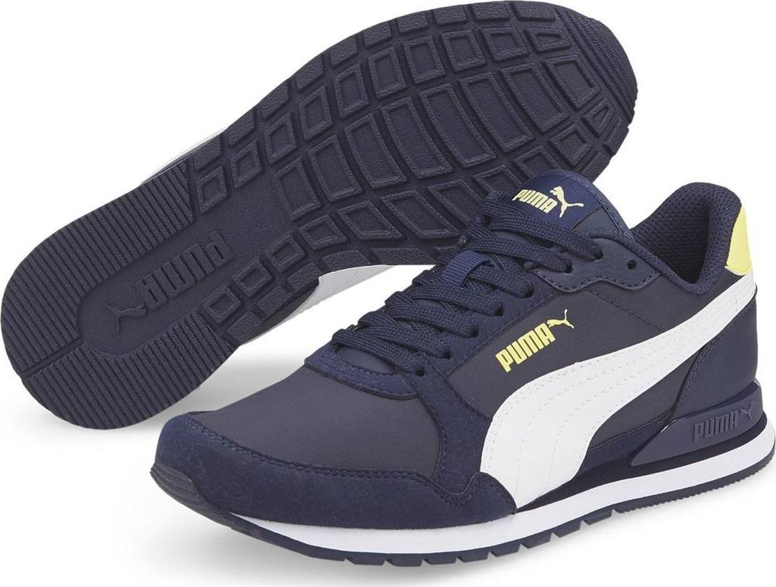 Puma Buty dziecięce PUMA ST RUNNER V3 NL JR PEACOAT-LEMON SHERBER 38.5
