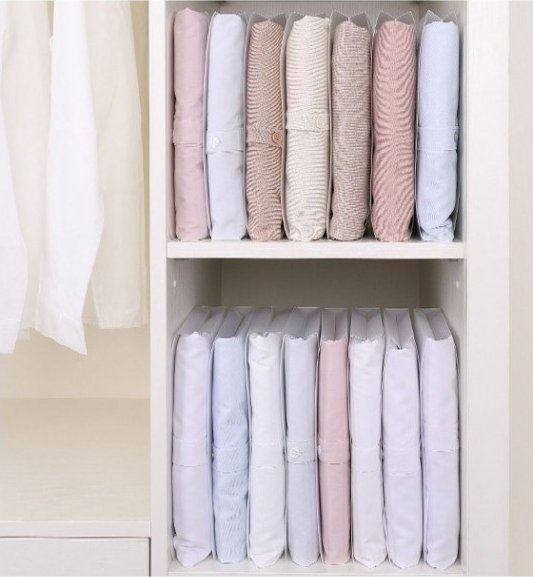 Gold Start Pudełka organizery na ubrania 5 sztuk