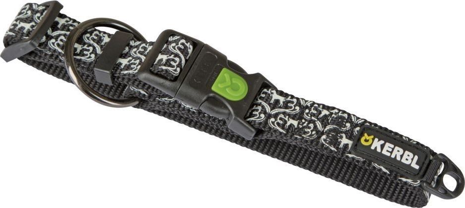 Kerbl KERBL Obroża Shiny Night, 45 - 65 cm x 20 mm