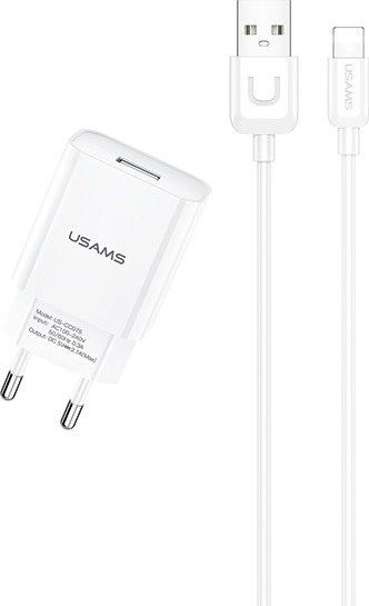 Ładowarka Usams T21 1x USB-A 2.1 A (63922-uniw)