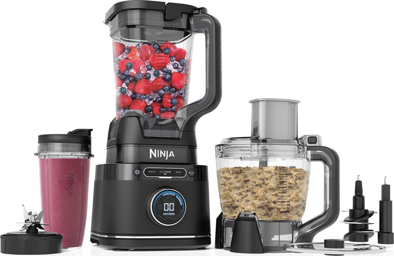 Ninja Detect 3-in-1 Food Processor, 1200 W, TB401EU