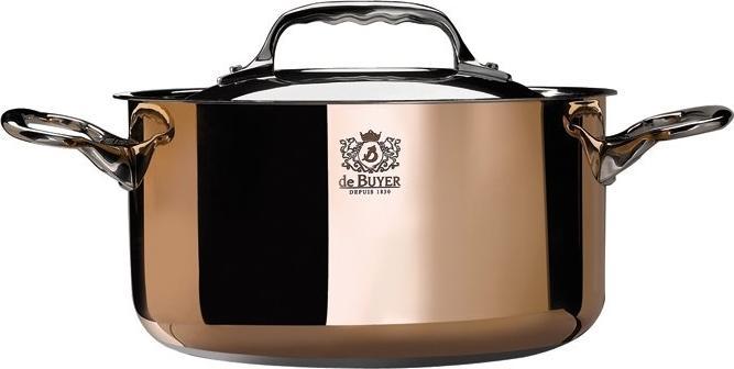 De Buyer De Buyer Prima Matera Saucepot copper/steel 24 cm induction