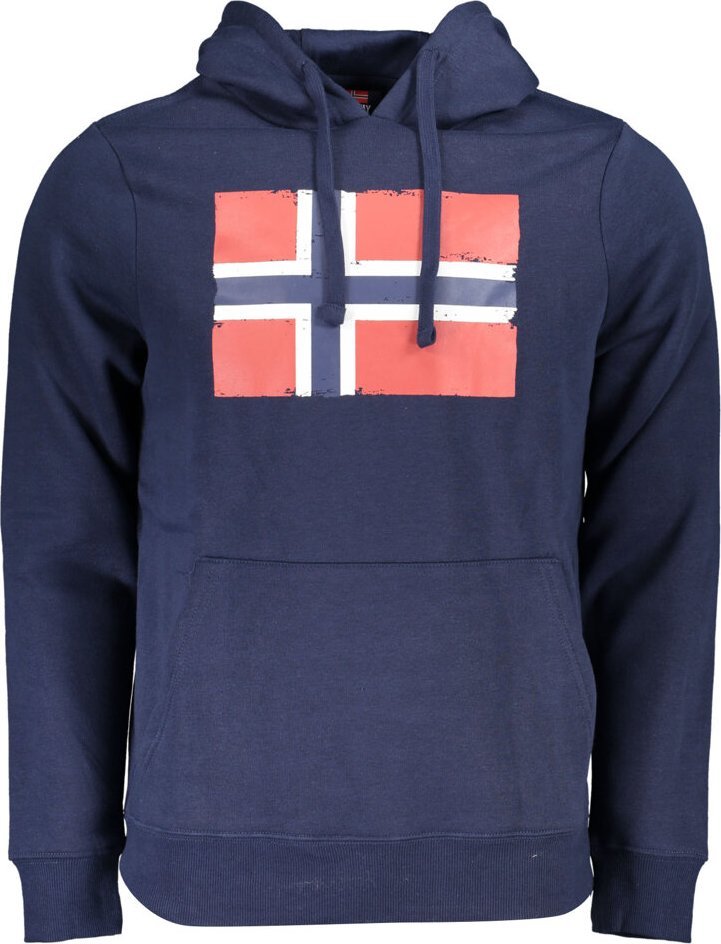 Norway 1963 NIEBIESKA BLUZA BEZ ZAMKA MĘSKA NORWEGIA 1963 M