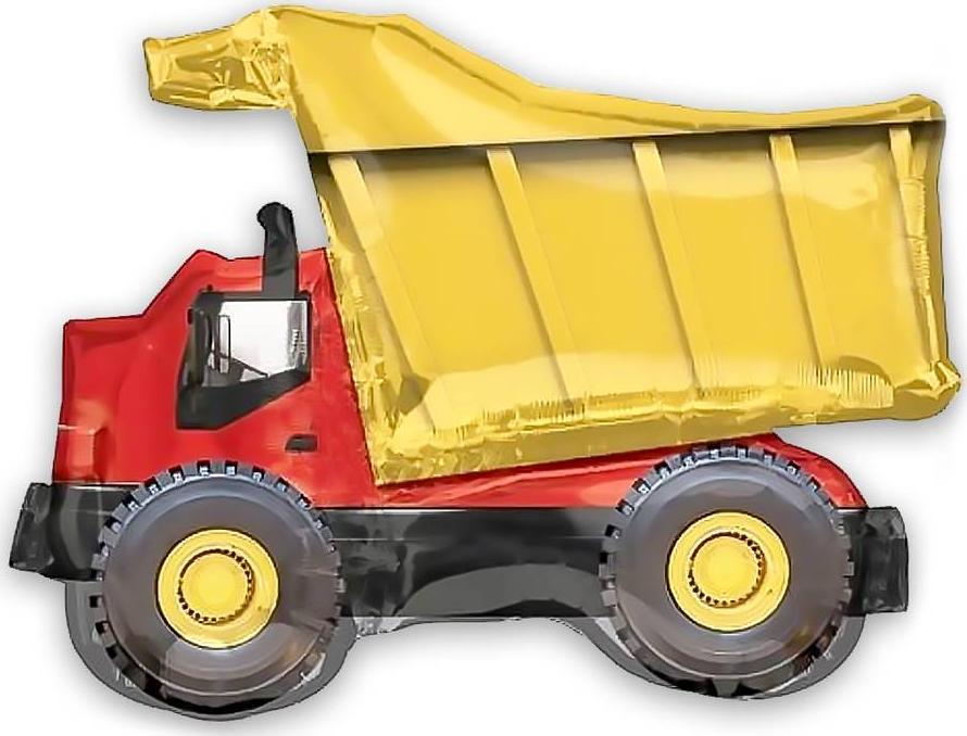 PartyPal Balon foliowy ciężarówka, 86cm x 73cm one size