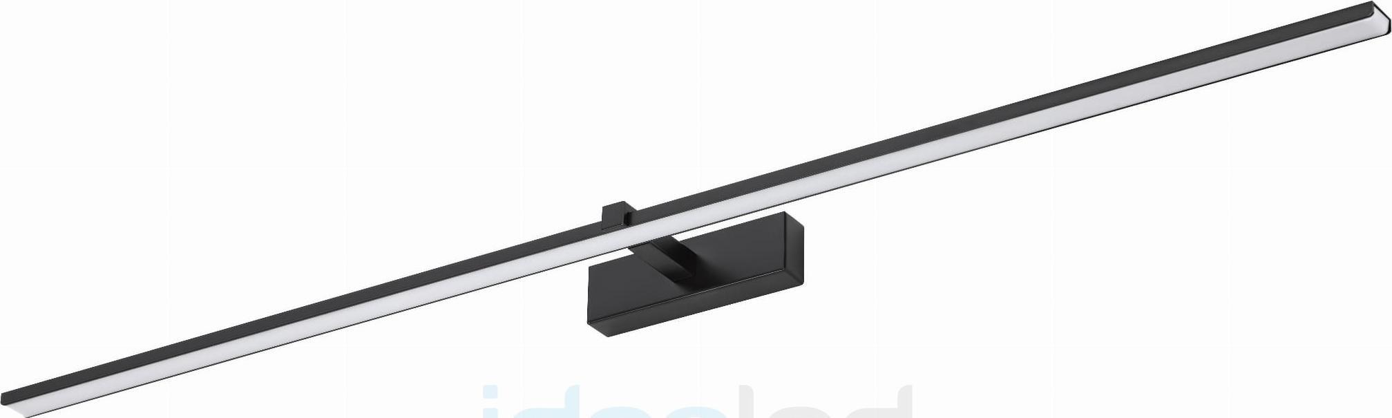 Kinkiet Idealed KINKIET ŚCIENNY LAMPA VENUS 120cm 24W 4200K CZARNY IDEALED