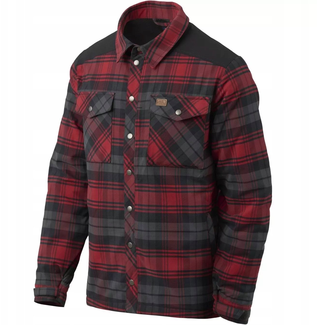 Winter Warden Shirt - Slate Crimson Plaid - M/Regular