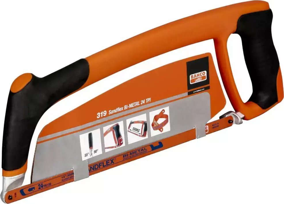 Bahco BAHCO SAW BLADE FRAME 300mm + 3 SAW BLADES