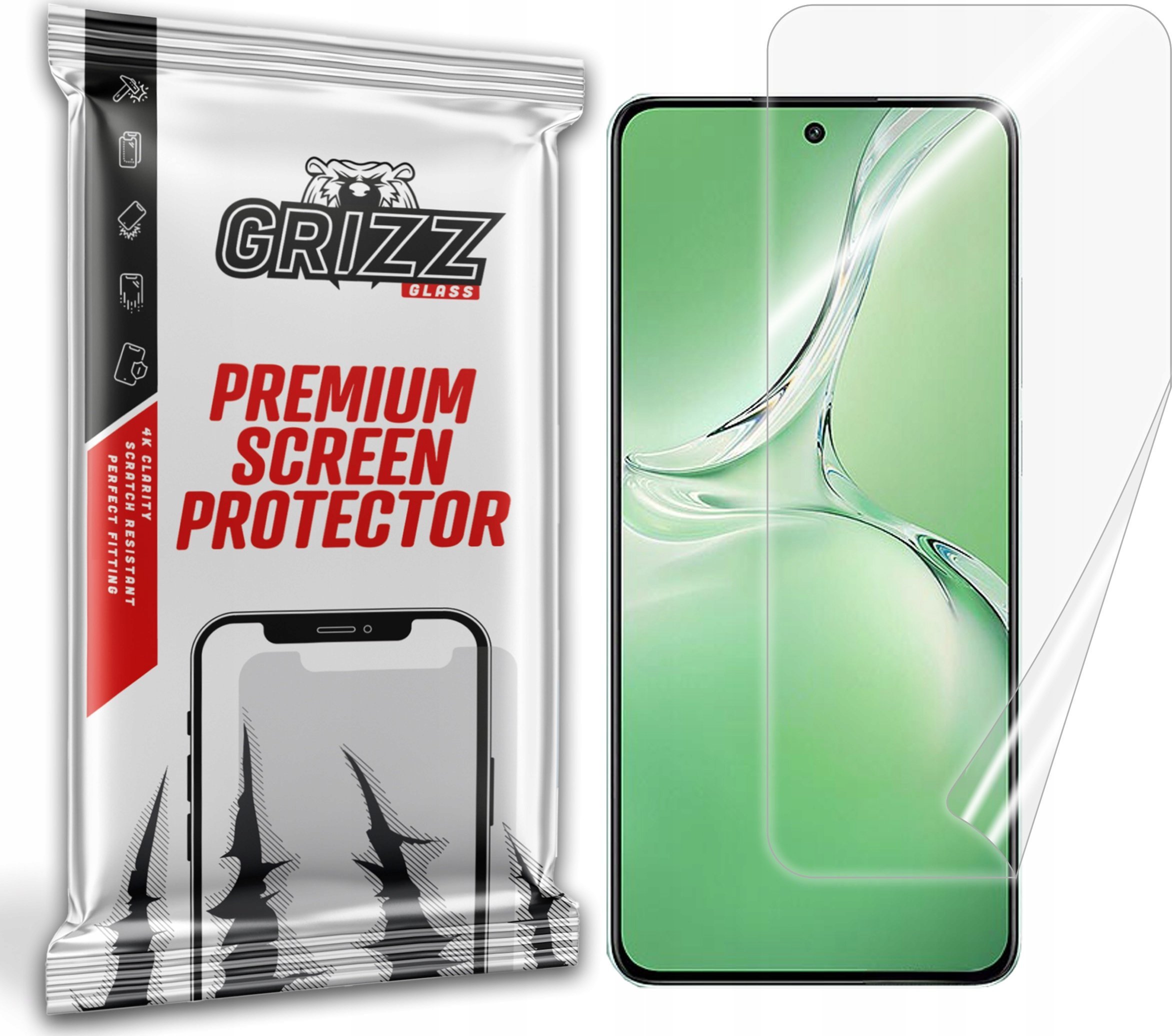 GrizzGlass Folia ceramiczna GrizzGlass CeramicFilm do Oppo K12