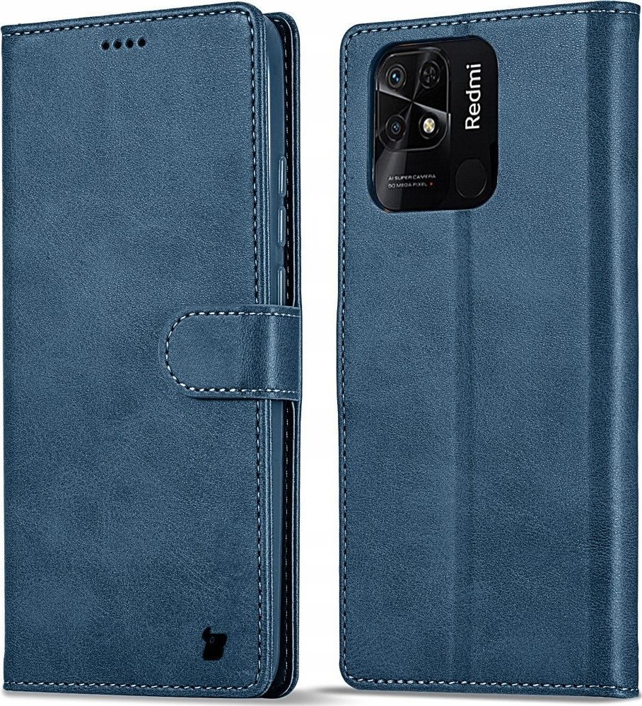 Bizon Etui z klapką do Xiaomi Redmi 10C, pokrowiec Bizon