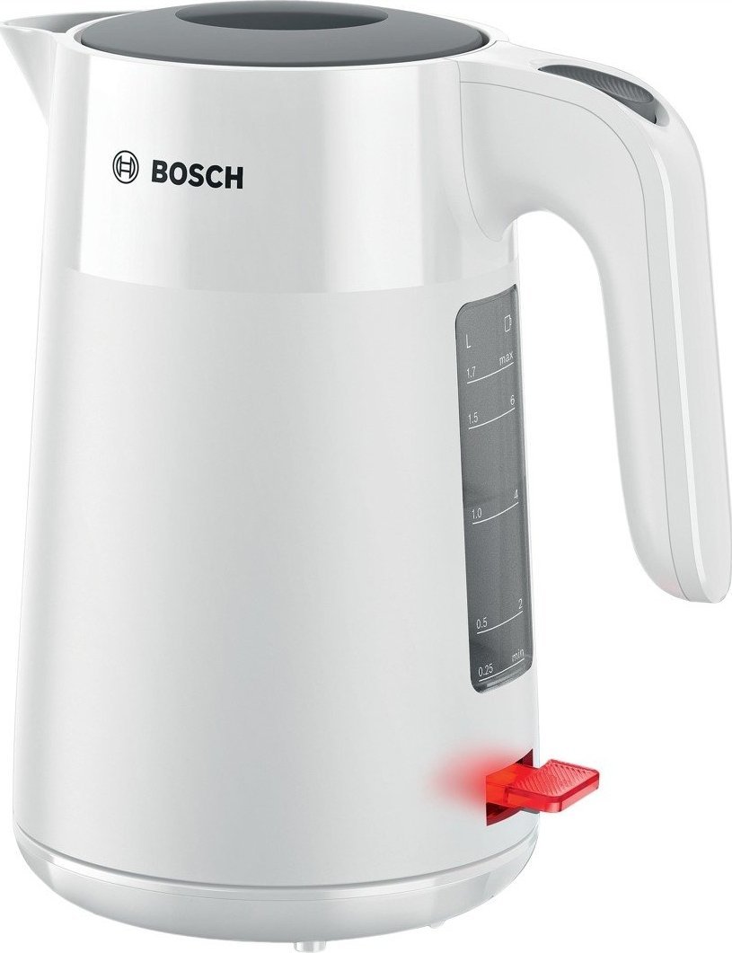 Czajnik Bosch Czajnik elektryczny Bosch MyMoment 1.7l 2400 W TWK2M161 Bezprzewodowy Biały