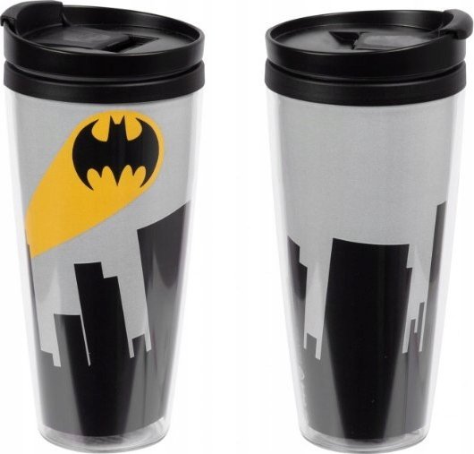 Hedo Kubek termiczny Batman, 250 ml - czarno-szary, PRODUKT LICENCJONOWANY, ORYGINALNY