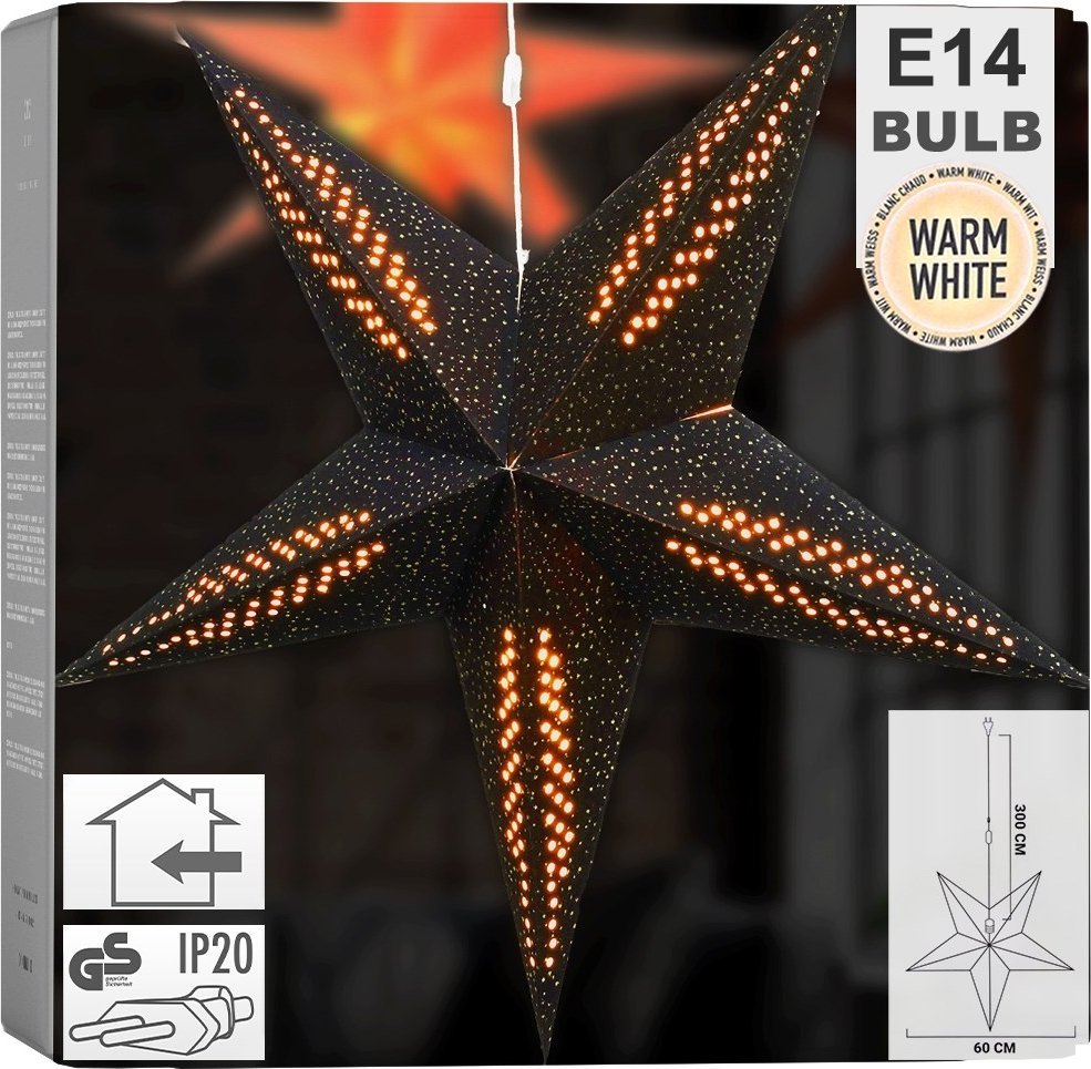 Dekoracja świąteczna Home Styling Collection gwiazda