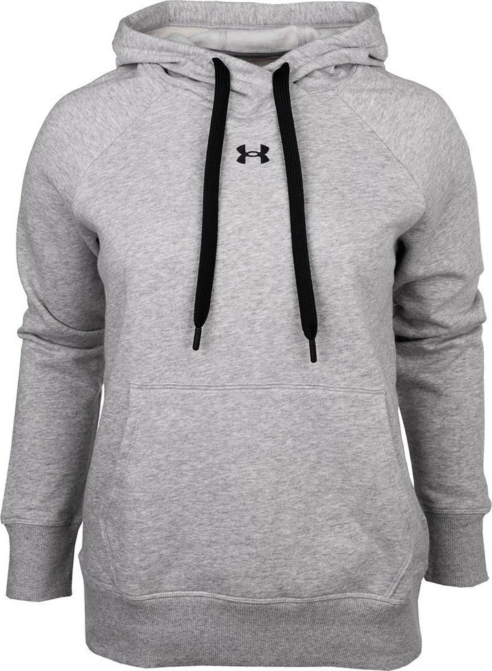 Under Armour Bluza damska Under Armour Rival Fleece Hb Hoodie szara 1356317 035 2XL