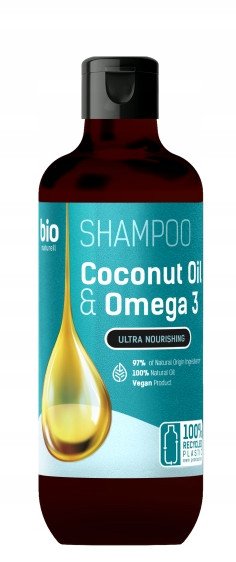 Bio Naturell Szampon Coconut Oil & Omega 3 355ml