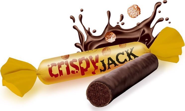 Flying Cow Crispy Jack Cukierki kakaowe z nadzieniem 1 kg