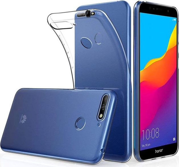 4kom.pl Etui silikonowe przezroczyste do Huawei Y6 Prime 2018 uniwersalny