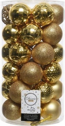 Decoris Bombki świąteczne Decoris Złoto