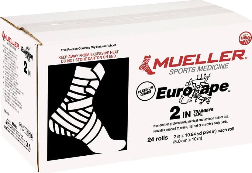 Mueller Sports Wodoodporny tejp plaster sztywny 5,0cm x 10m Mueller